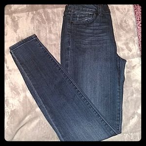 Dark blue skinny jeans